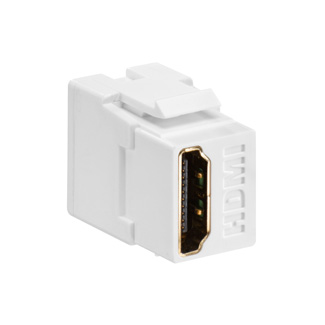 Product image for LEV 40834-W COUPLER HDMI WHITE