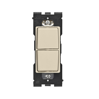 Product image for LEV RE634-WG RENU 2 SWITCH COMBO WH