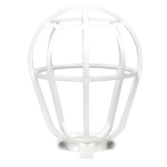 Product image for LEV 12200-W WH LAMPH GUARD CAGE FOR