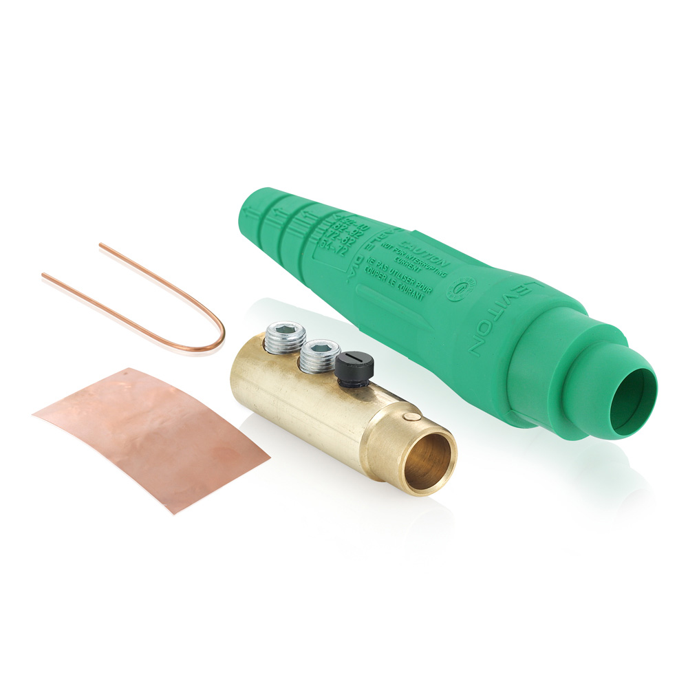 Product image for LEV 18D33-UG GN FEM DETACH PLUG BAL