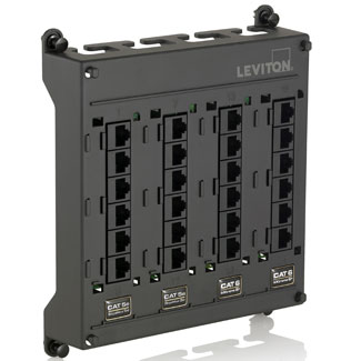 Product image for LEV 476TM-654 EB 12PT CAT5E 12PT CA