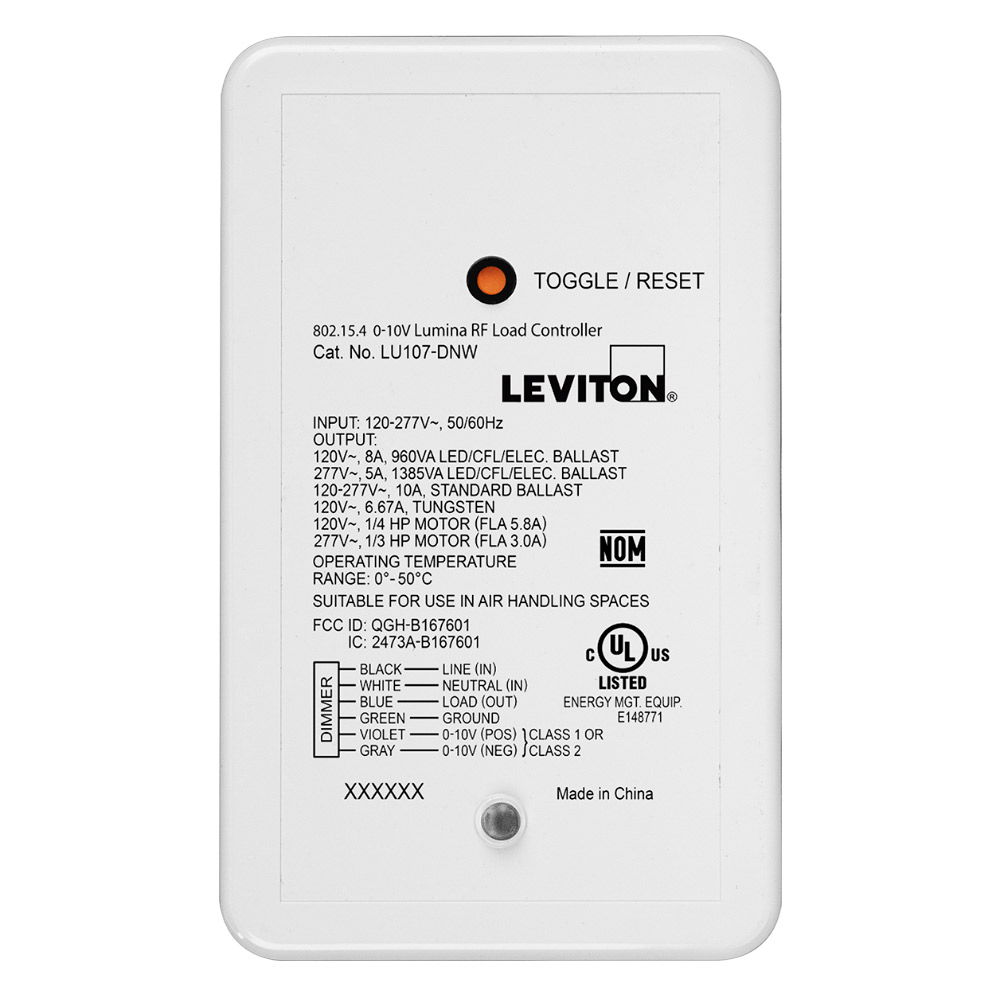 Product image for LEV LU107-DNW Wireless Phase 0-10V