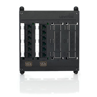 Product image for LEV 476TM-512 CAT5E PATCH PANEL TWI