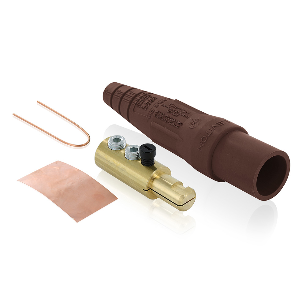 Product image for LEV 16D24-UH BR MALE DETACH PLG TAP