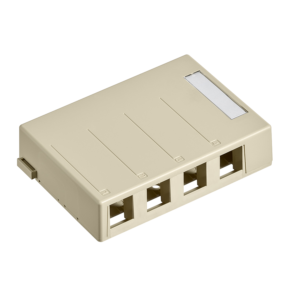 Product image for LEV 41089-4IP SURFACE MOUNT BOX 4-P