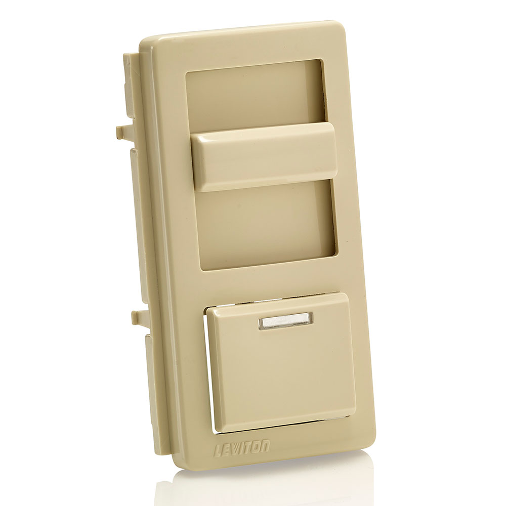 Product image for Leviton IPQFK-I 2.12 x 1.41 x 4.15 Inch Ivory LED Lighting Control Color Change Kit