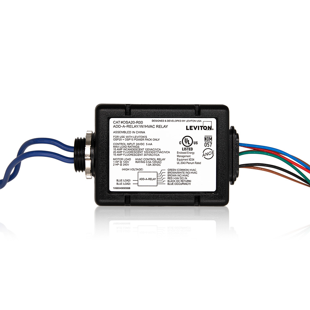 Product image for LEV OSA20-R00 EB ADD-A-RELAY W/HVAC