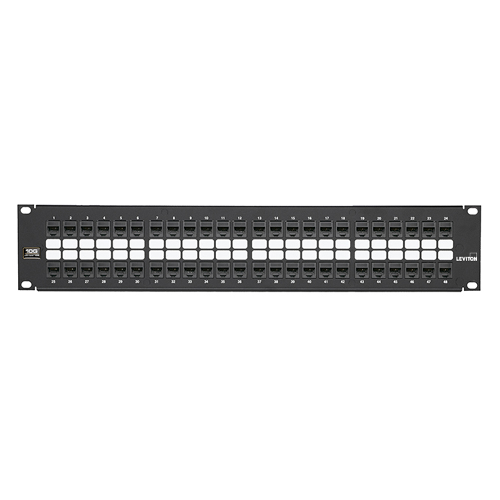 Product image for LEV 6910G-U48 48P 2U QP PANEL W/ CA
