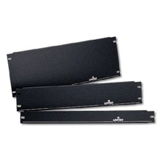 Product image for LEV 49254-BP2 2RU BLANK PANEL BLACK