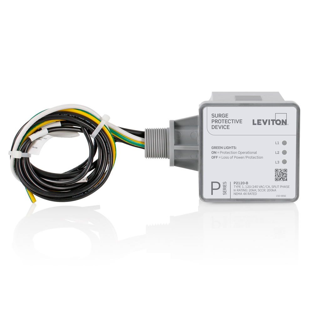 Product image for LEV P2120-B SPD PANEL P SPLIT 120/2