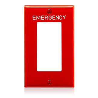 Product image for LEV 80401-REW 1G DECORA EMERGENCY