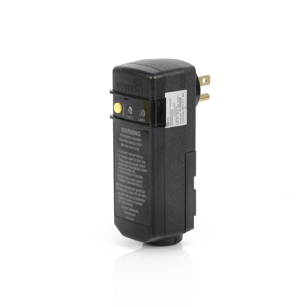 Product image for LEV GSRA1 PORT SELFTST GFI RT ANG A