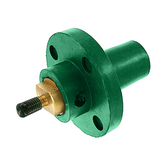 Product image for LEV 17R22-G GN 90D FEM PNL REC THRD