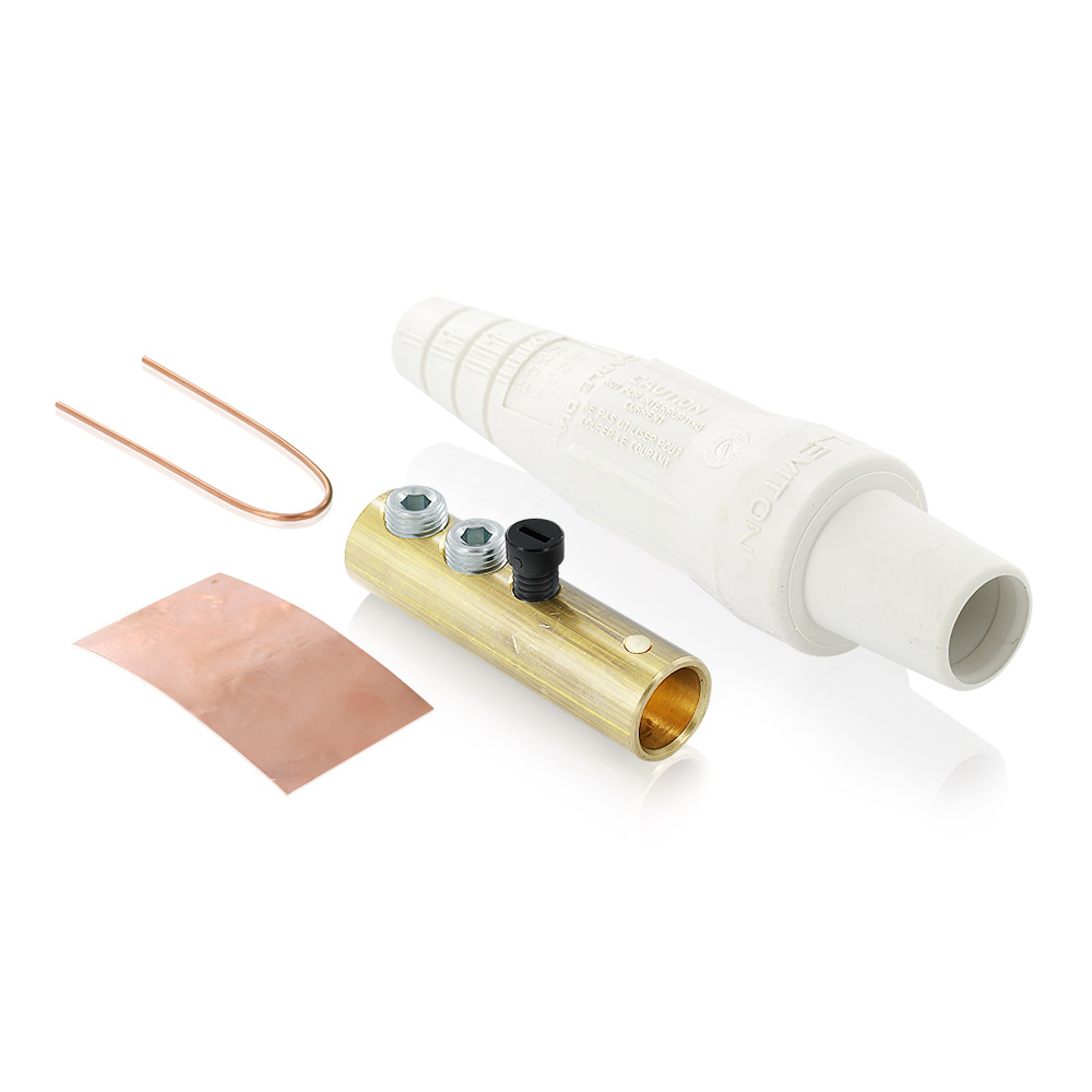 Product image for LEV 16D31-UW WH FEM DET PLG TAP NOS