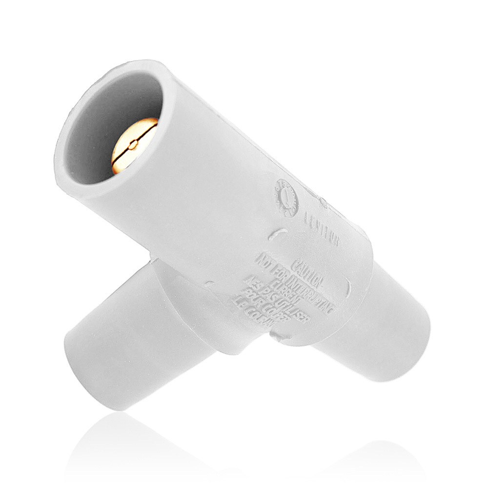 Product image for LEV 16A22-UW WH TAPPING 3W T-CONN T