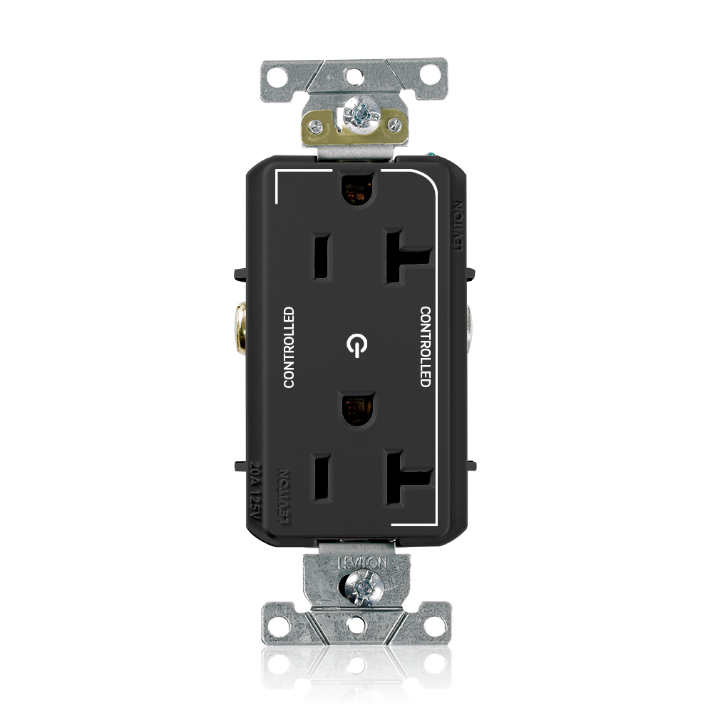 Product image for LEV 16352-2PE EB DEC REC SPLIT W/2P