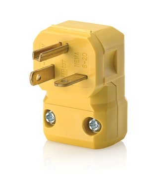 Product image for LEV 5456-VA YL PYTHON PLUG AGL 2PO