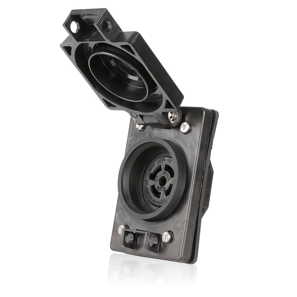 Product image for LEV 67W81-B EB WG REC SGL 4PO5WI3PH