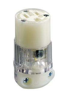 Product image for LEV 8219-CT CL CONN HG 2P3W 5-15R W