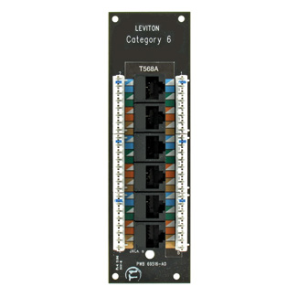 Product image for LEV 47611-C6 CAT6 EXPANS BOARD TIA