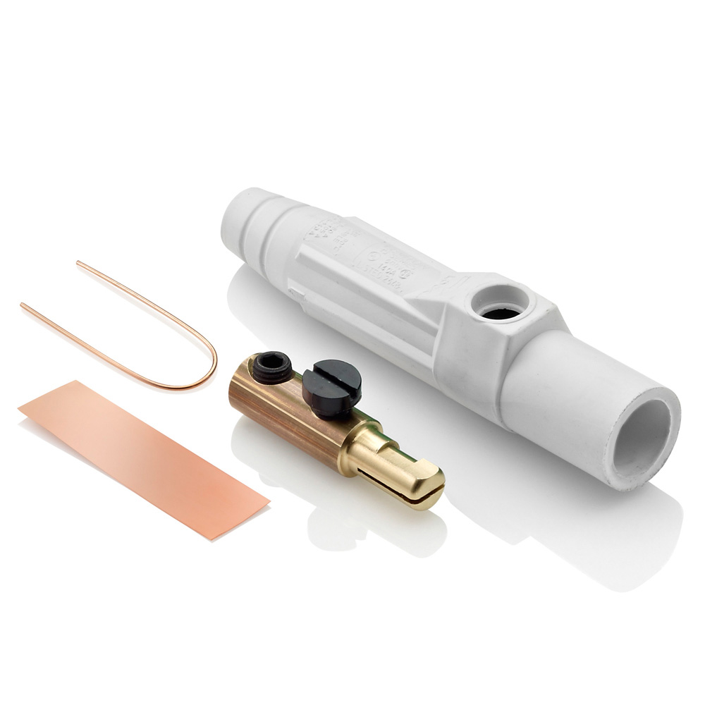 Product image for LEV 15D21-UW WH MALE DETACH PLUG TA