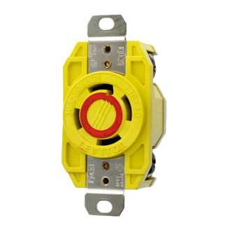 Product image for LEV 27CM-30 20A 277V CR RECEPTACLE