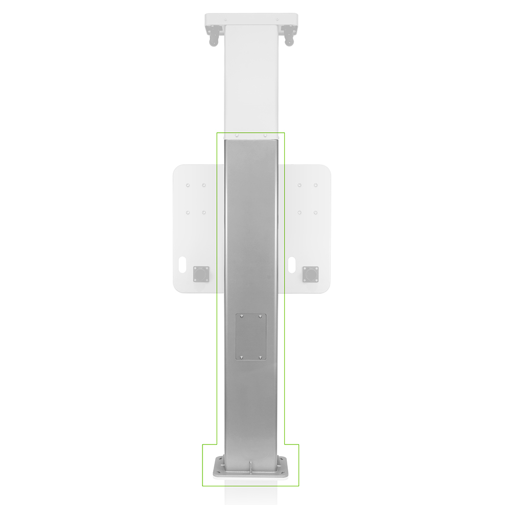 Product image for LEV EPCM1-OF3 DUAL MOUNT PEDESTAL B