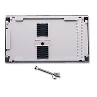 Product image for Leviton 5T000-T 7 x 4 x 0.57 Inch Plastic Heat Shrink 12-Fiber Metal Splice Tray