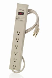Product image for LEV 5300-S15 BE SPD POWER STRIP 15