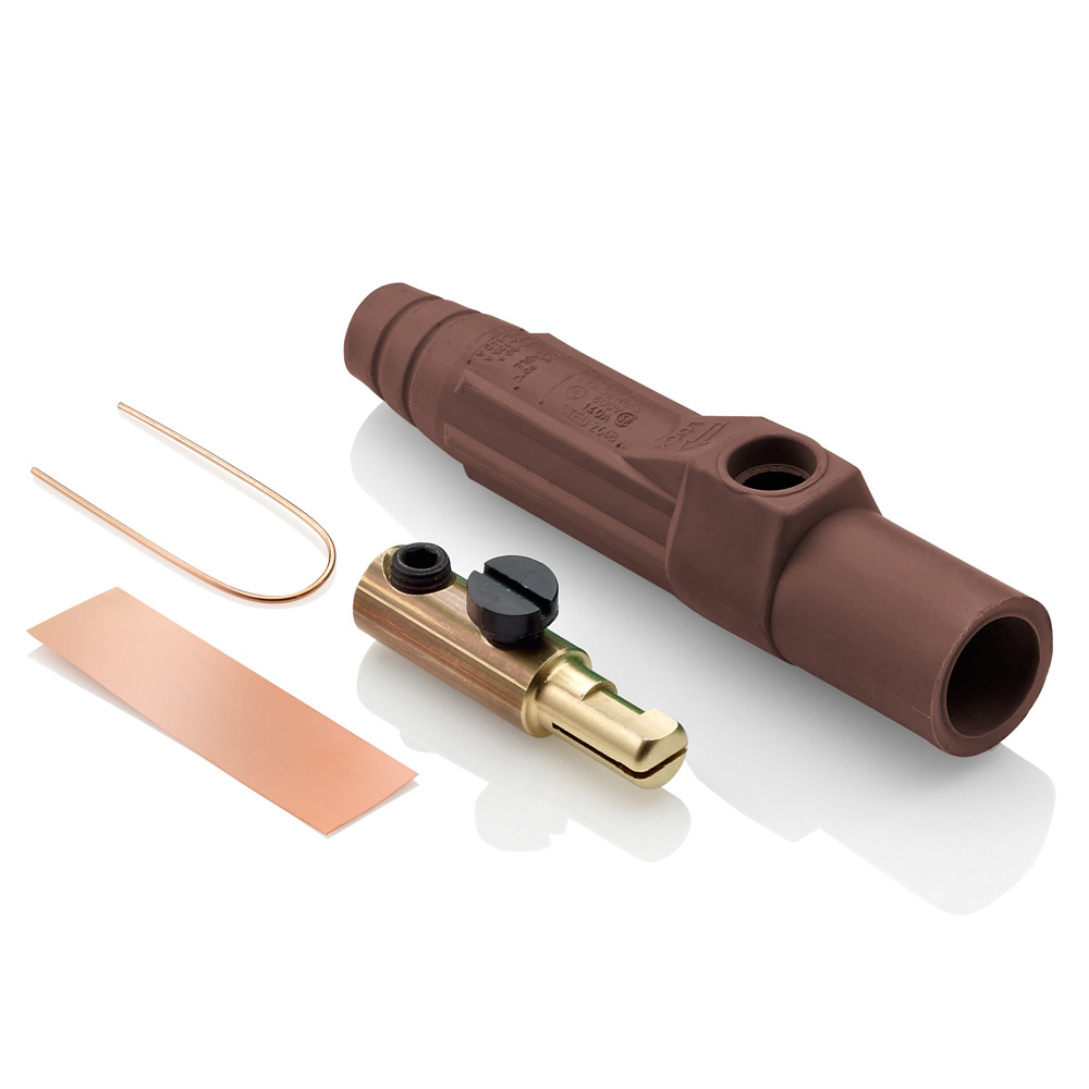 Product image for LEV 15D21-UH BR MALE DETACH PLUG TA