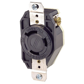 Product image for LEV 2650 EB REC LOCK 2PO 3WI L9-30