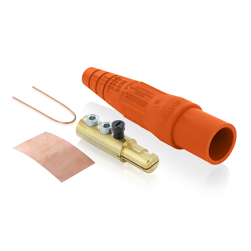 Product image for LEV 16D22-UO OR MALE DETACH PLUG TA