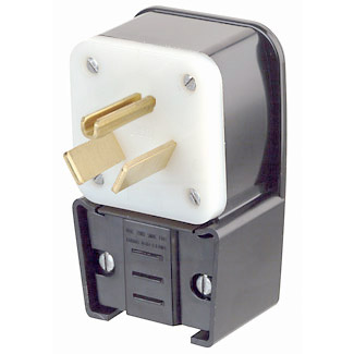 Product image for LEV 9750-P EB PLUG AGL 2PO 3WI 7-50