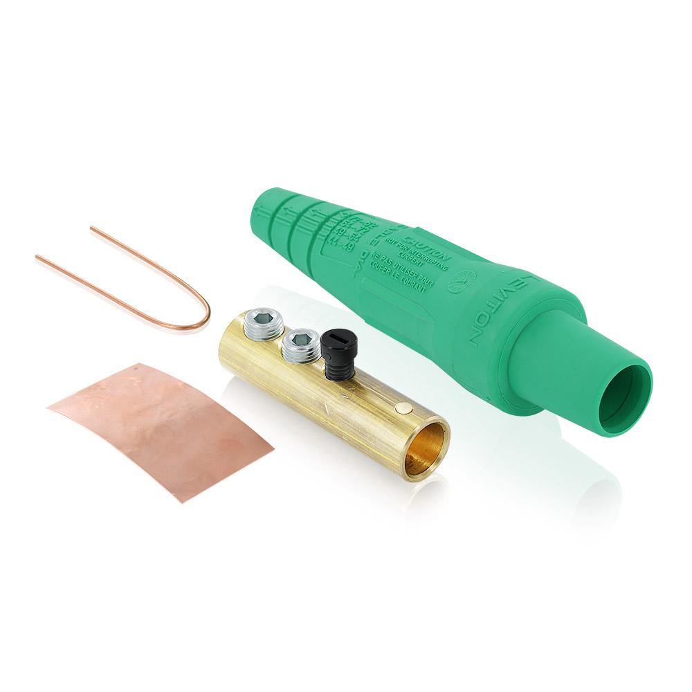 Product image for LEV 16D31-UG GN FEM DET PLG TAP NOS