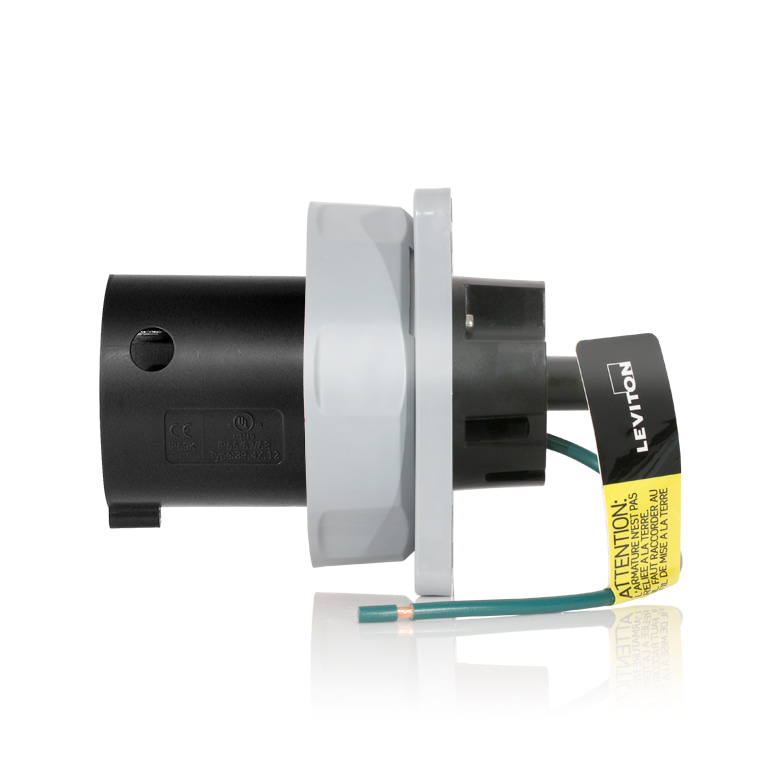 Product image for LEV 460B5WLEV 60 AMP PIN & SLEEVE I