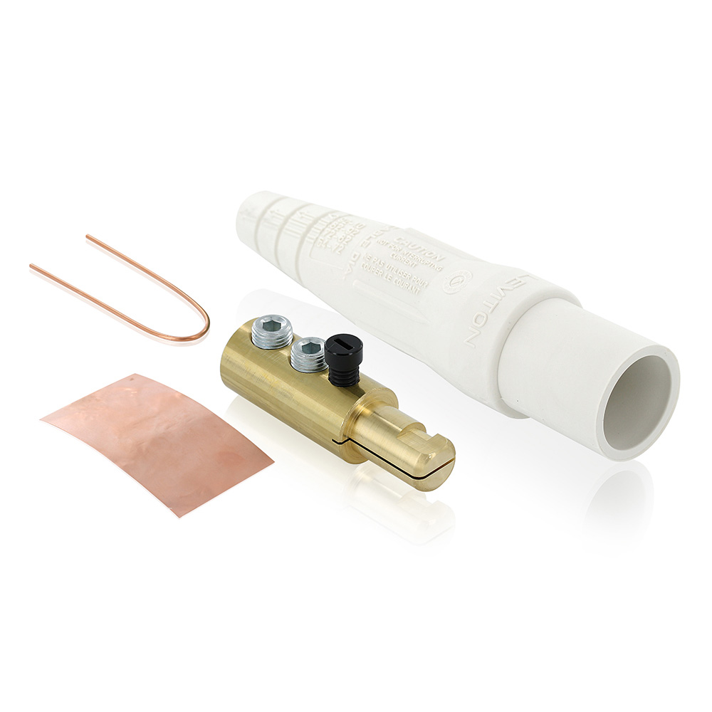 Product image for LEV 16D24-UW WH MALE DETACH PLG TAP