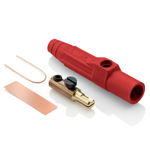 Product image for LEV 15D21-UR RD MALE DETACH PLUG TA