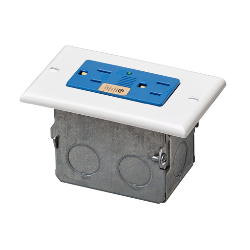 J-Box Surge Protective Kit (one duplex blue receptacle)