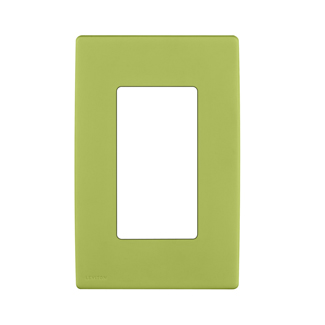 RENU® 1-Gang Screwless Snap-On Wallplate, Granny Smith Apple