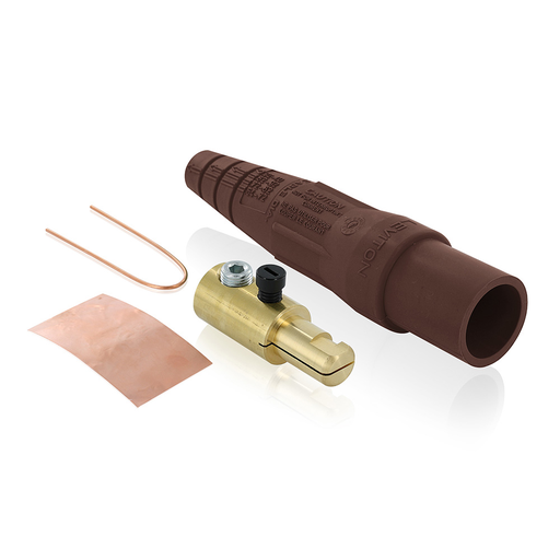 Product image for LEV 16D23-UH BR MALE DETACH PLG TAP