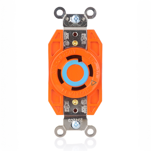 Product image for LEV 2720-IG OR REC LOCK 3PO 4WI 3PH