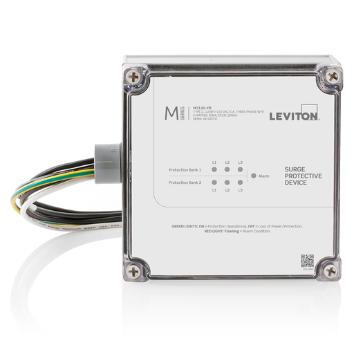 Product image for LEV M3120-YB SPD PANEL M WYE/120 VA