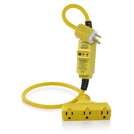 Product image for LEV GSCM1-3TC PORT SELFTST GFI CORD