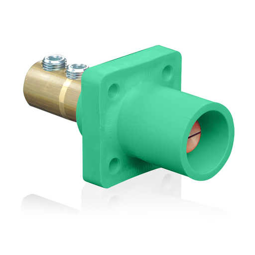 Product image for LEV 16R21-UG GN MALE PANEL REC TAPE