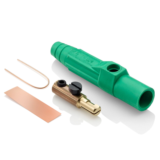Product image for LEV 15D21-UG GN MALE DETACH PLUG TA