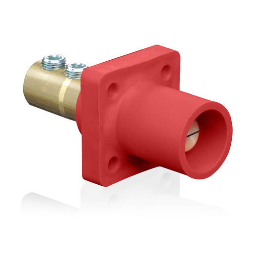 Product image for LEV 16R21-UR RD MALE PANEL REC TAPE