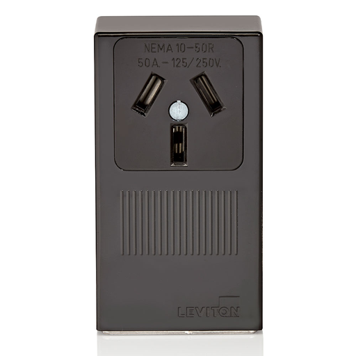 Product image for LEV 5050-P00 RECPT, 3-P 3-W, 50A-12