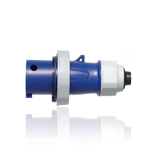 LEV Series IEC Pin & Sleeve Plug with Screwless Clamp Assembly