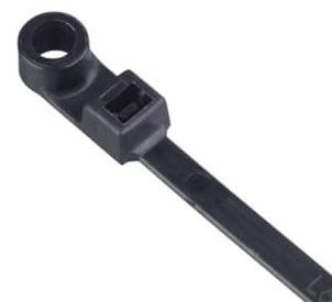 Product image for Catamount L-7-50MH-0-M 7 Inch Length #10 Mounting Hole 50 lb Cable Tie