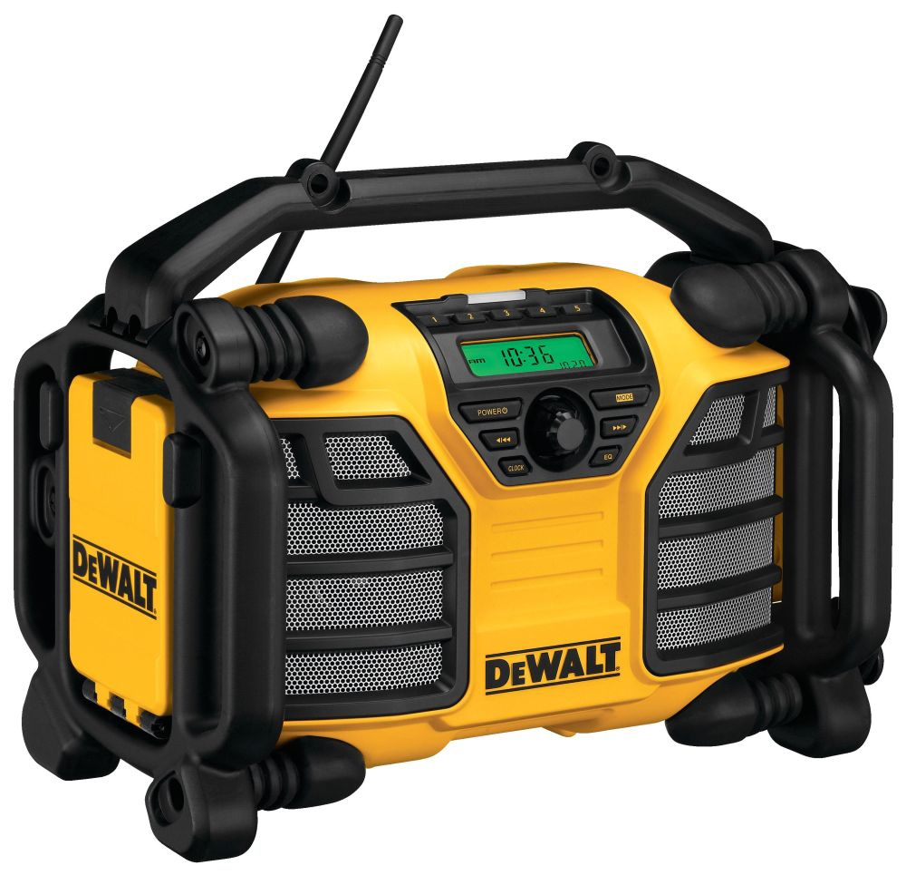 Product image for DeWalt DCR015 12V/20V MAX Worksite Charger Radio